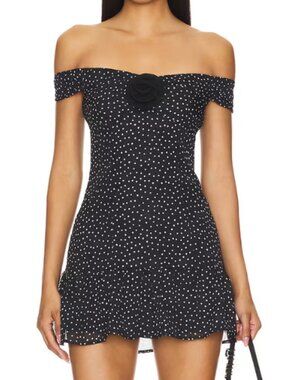Revolve More To Come Serena Mini Dress | Polka Dot Mini Dress Size Medium